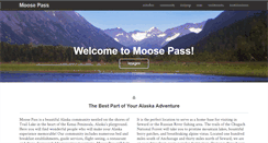 Desktop Screenshot of moosepassalaska.com